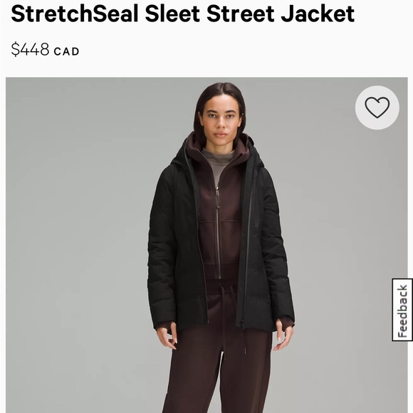 lululemon Stretchseal Sleet street jacket - Picture 2 of 11